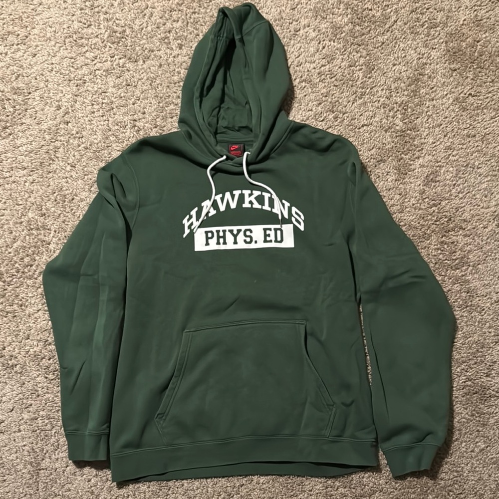 Nike Stranger Things Green Hawkins Phys. Ed Hoodie